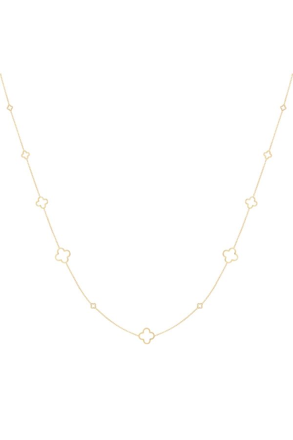 Ketting -Carlin Clover 90cm